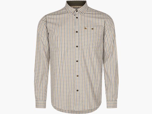Seeland Oxford Hemd Herren Classic Blue/Merlot Check - M