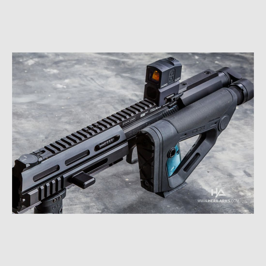 Hera Arms TRIARII with CCS stock - CZ SP01 Shadow 2