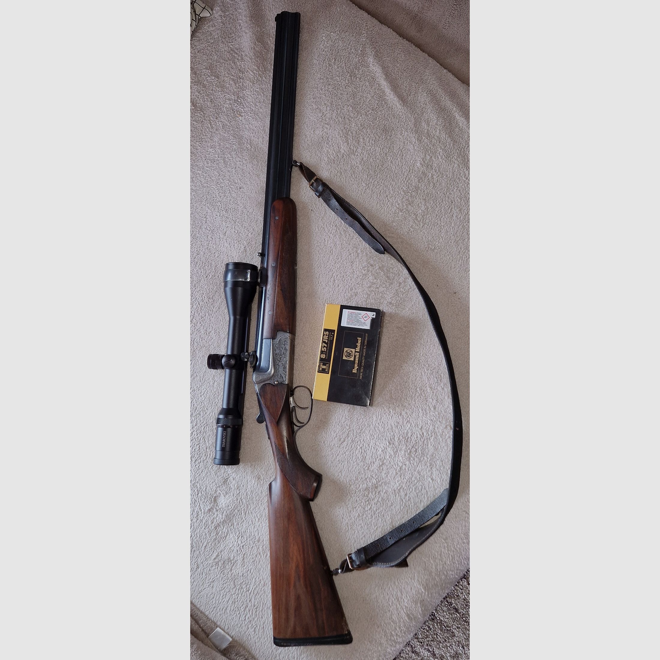 Kipplaufbockbücksflinte Merkel Suhl 8x57 IRS/ 12x70