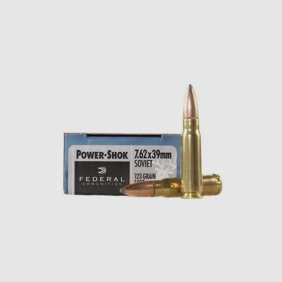 Federal Power-Shok 7,62x39 123GR JSP 20 Patronen