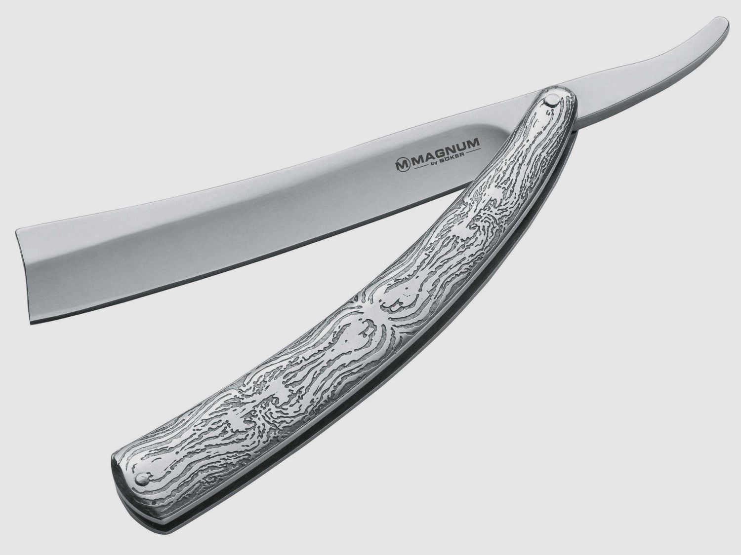 Taschenmesser MAGNUM FLEET STREET RAZOR §42a konform legal führen Rasiermesser-Form