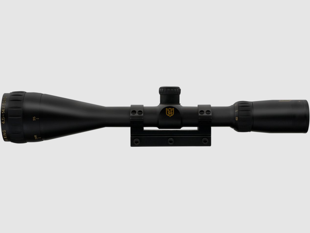Nikko Stirling Airking 4,5-14x50 HMD AO 1" IR m/montage, billede 1 af 4
