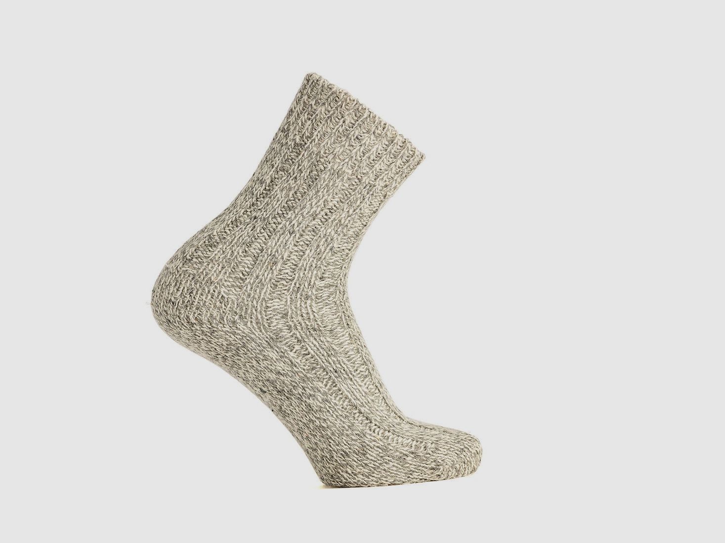 Arrak Outdoor Wollsocken Grau 44-46