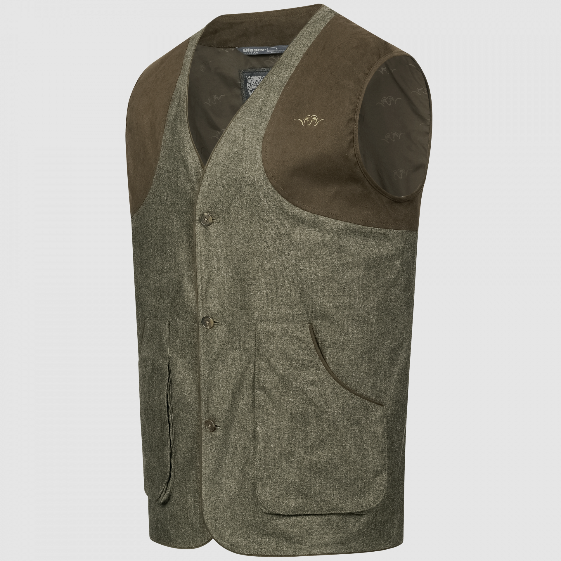 Weste BLASER Vintage Wing XL / Braun, Bild 7 von 8