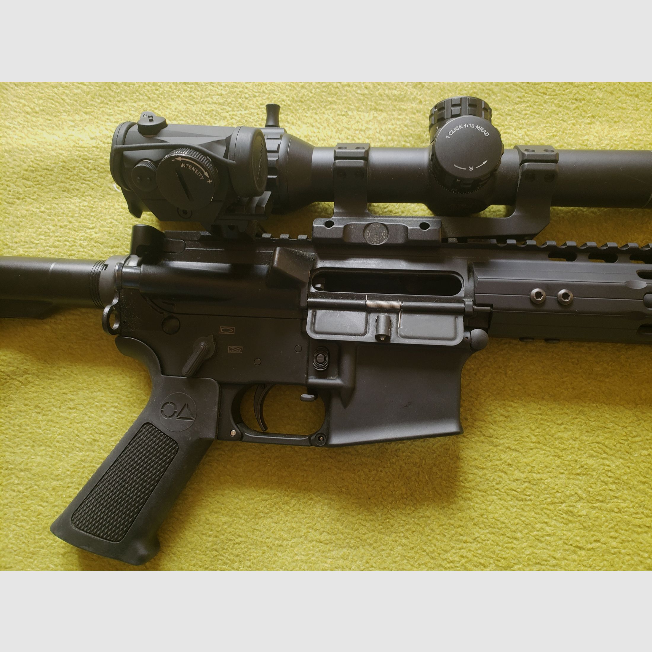 Oberland Arms OA 15 Black Label met Hawke Frontier 30 en Aimpoint H1, afbeelding 11 van 17