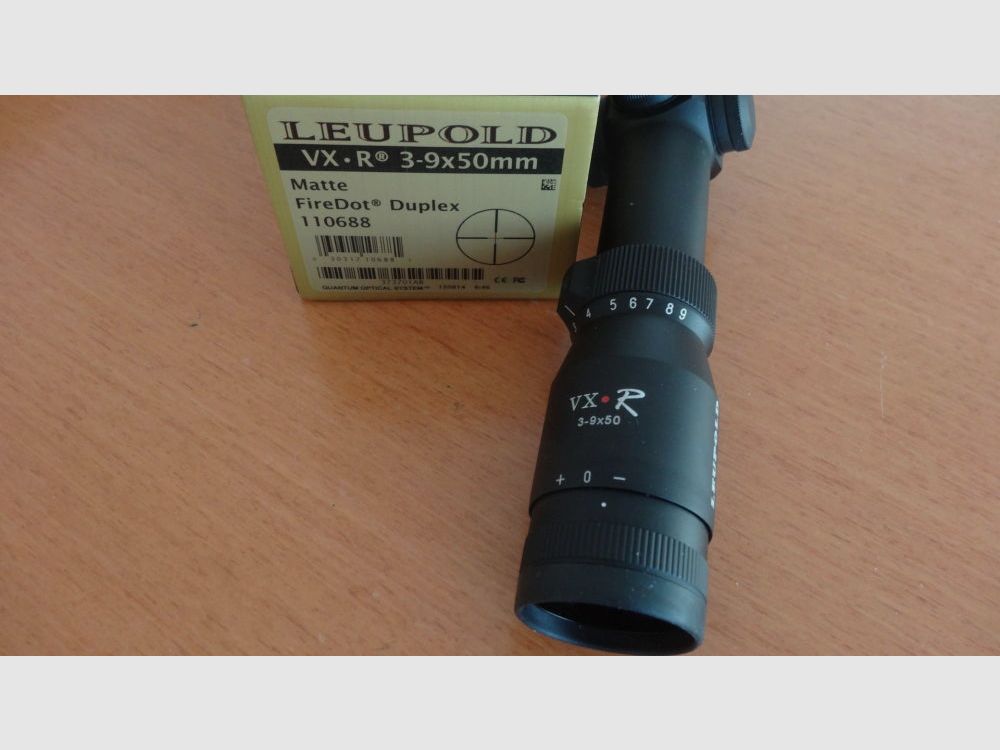 Leupold	 LEUPOLD ZF-LEUPOLD VX-R 3-9X50MM, ABS. FIRE DOT DUPLEX