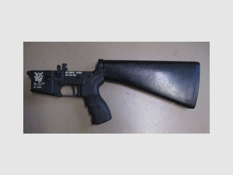 Unteres Gehäuse AR15, Olympic Arms USA mit Matchabzug Ar15 und Klone