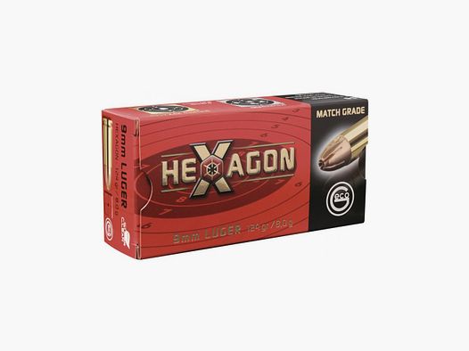 HEXAGON - GECO | 9 mm para, 124 gr