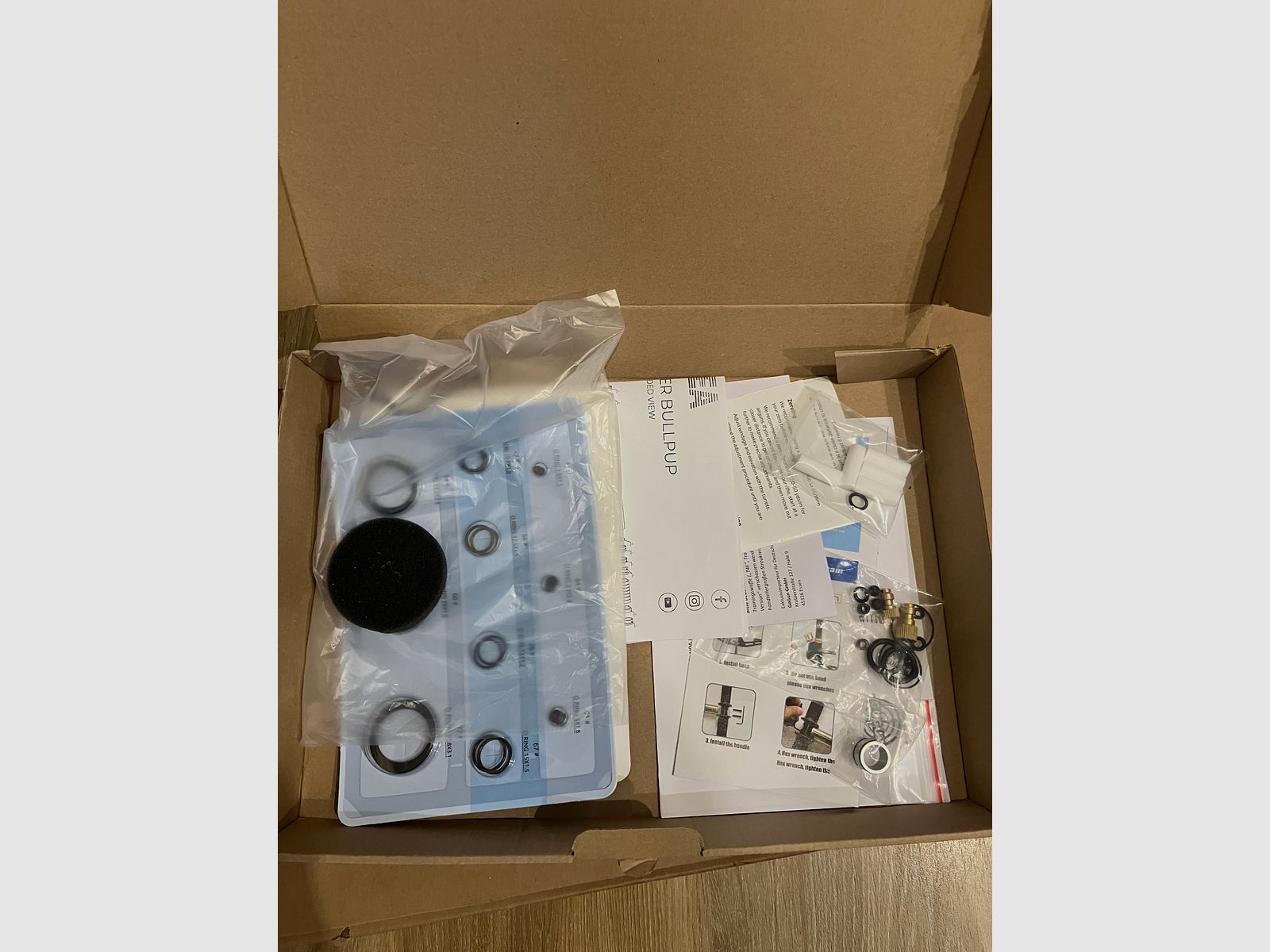 AEA Challenger Bullpup CAL .50 Luftgewehr 7,5 J Komplettset mit FX Optik Kompressor Tasche Munition - neuwertig