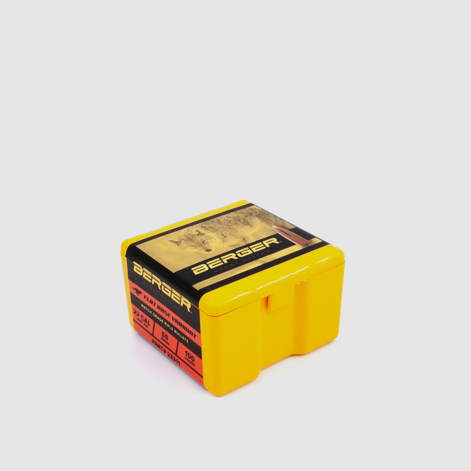 Proiettile Berger .22 FB Varmint 55GR 100 Pezzi