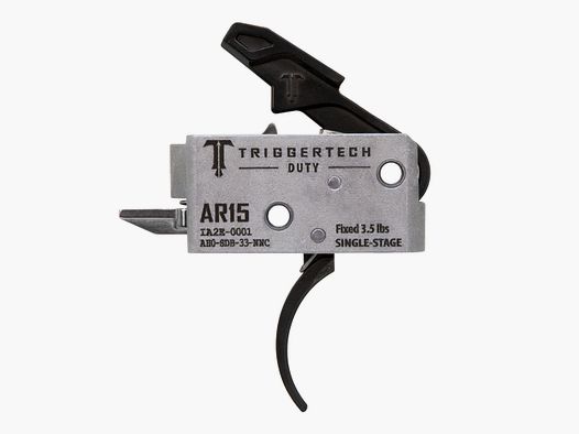 TriggerTech AR-15 Duty Trigger Traditional Curved single-stage (3.5lbs)