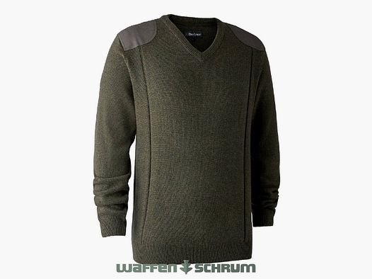 Deerhunter Pullover Sheffield m. V-hals Cypress