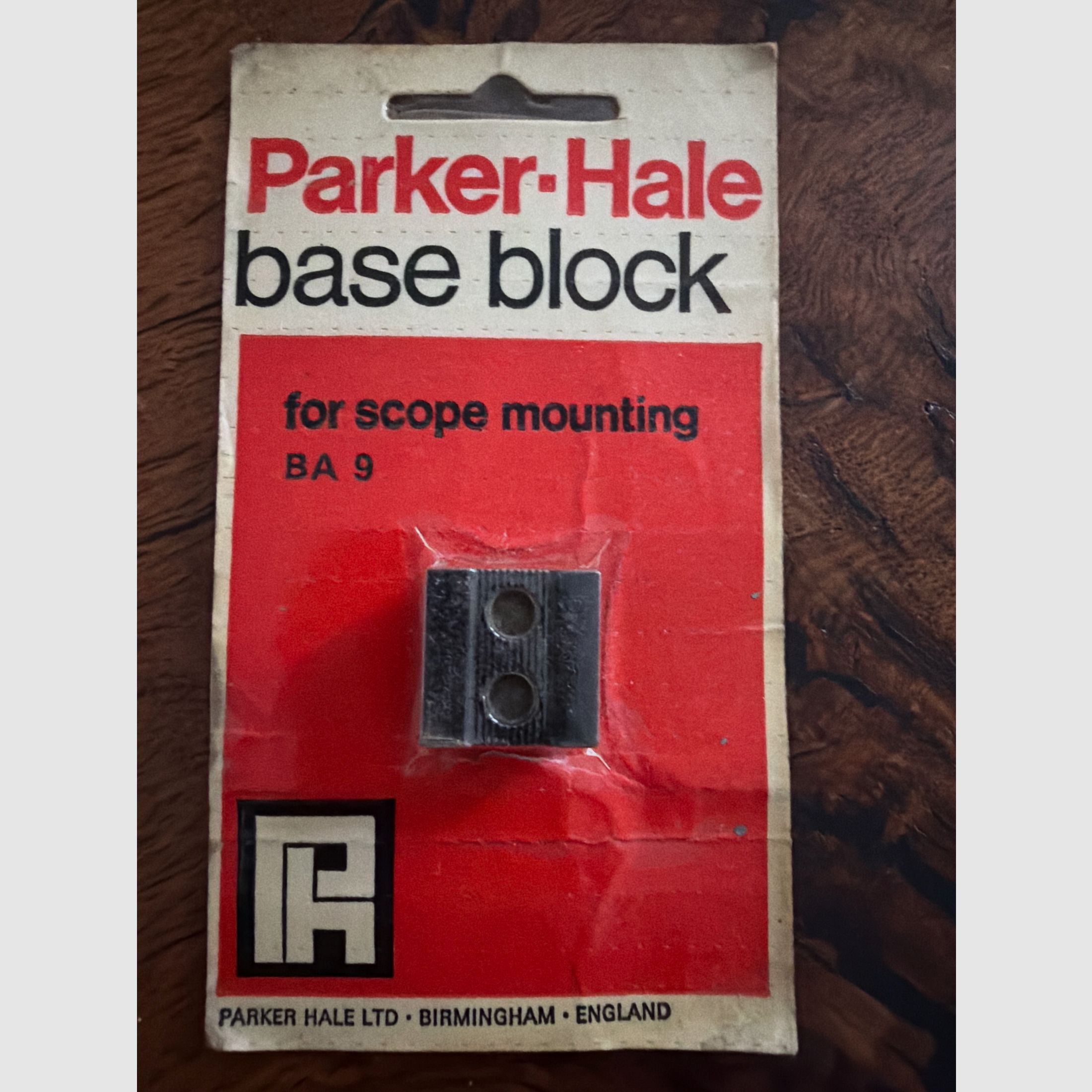 Mauser 98 (with loading lever) Mount Base Parker Hale Base Block BA 9