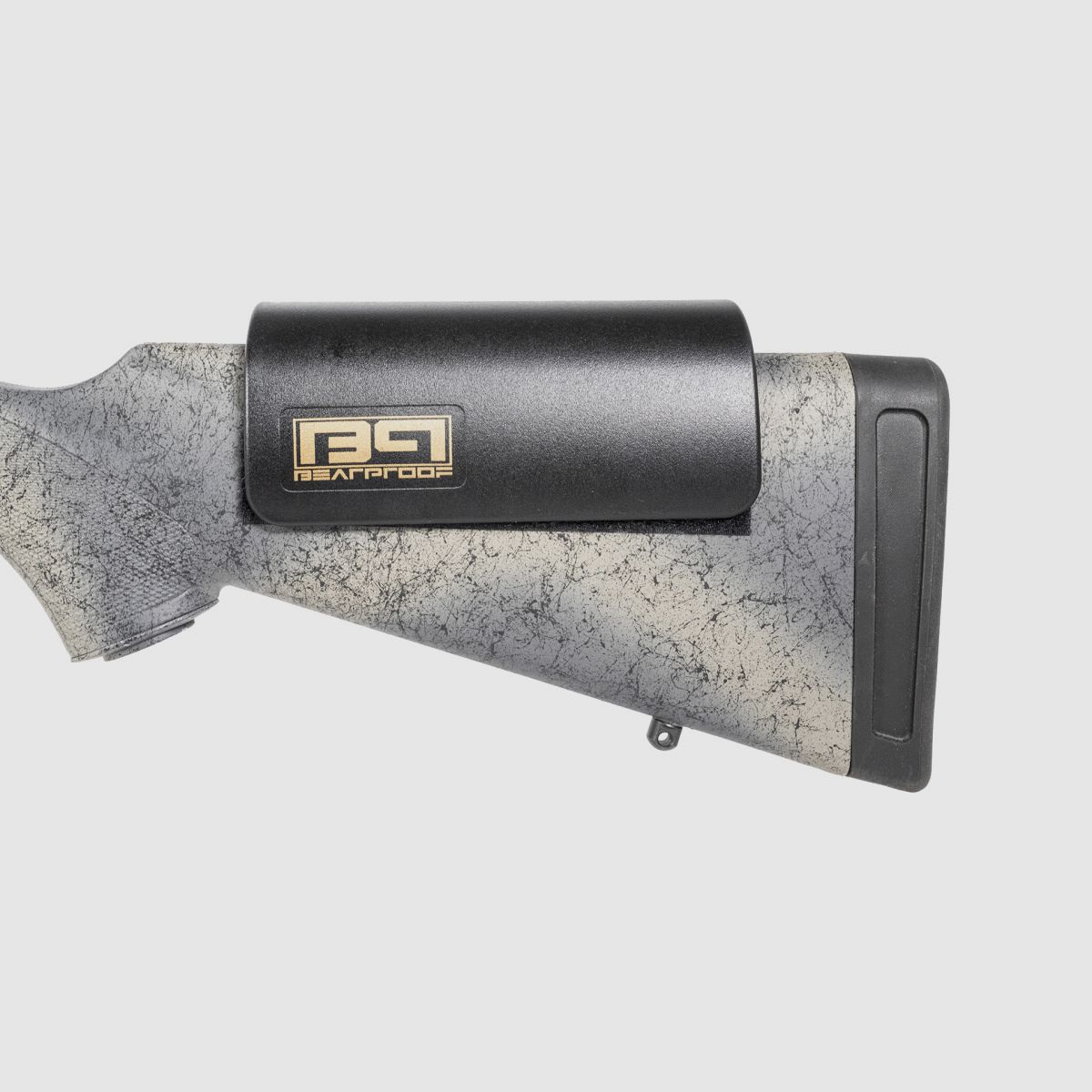 BEARPROOF PRECISION Podnóżek z uchwytem na naboje - Czarny