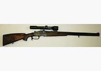 Ferlacher arme d'occasion à verrou latéral 16/70 7x65 R fusil superposé