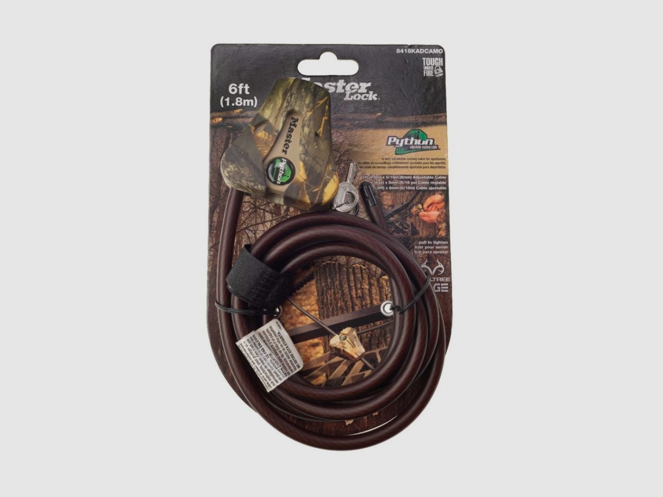 Spypoint SPCABLE Sicherheitskabel Python 1,8 m - Schutz Fotofalle