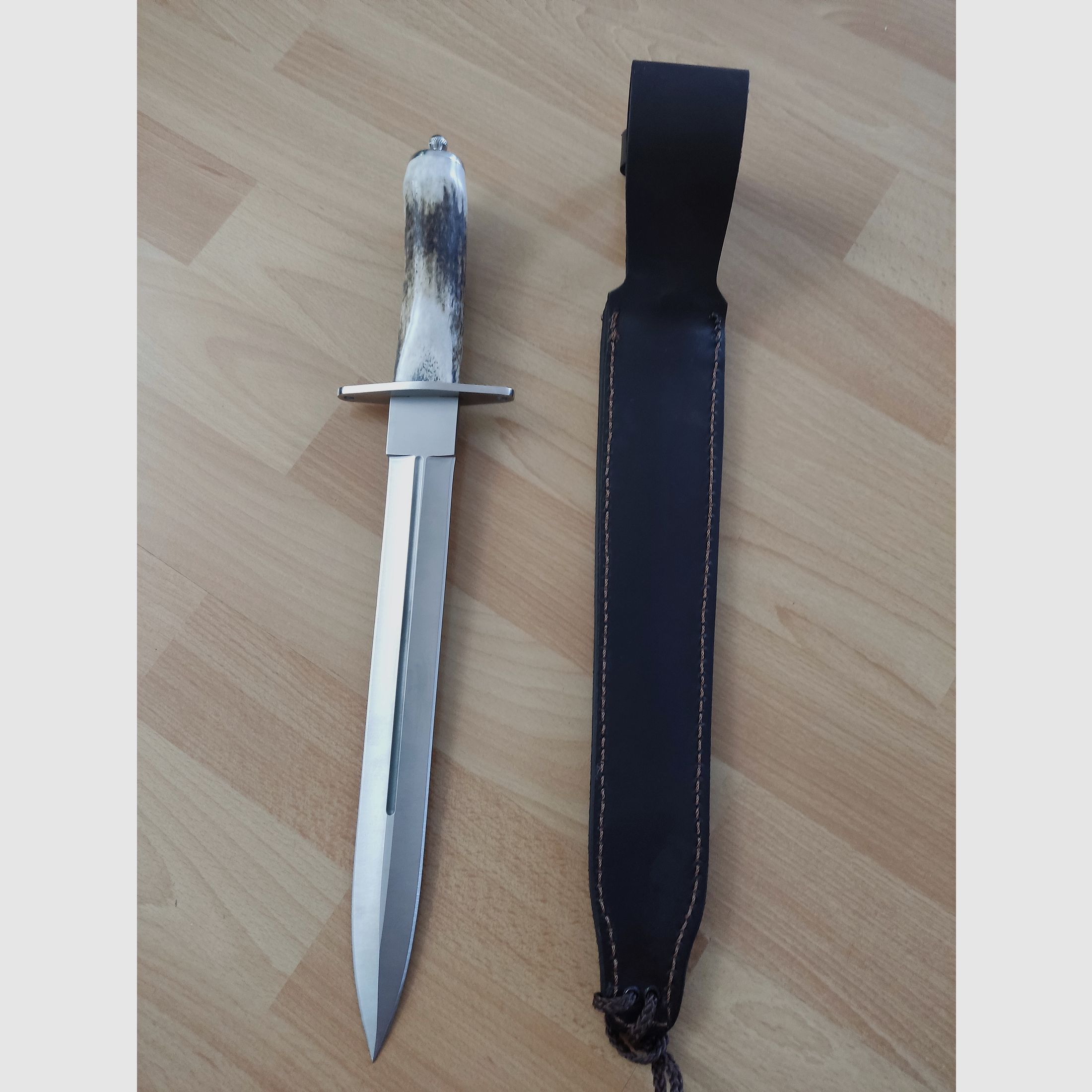 Stag hunting knife