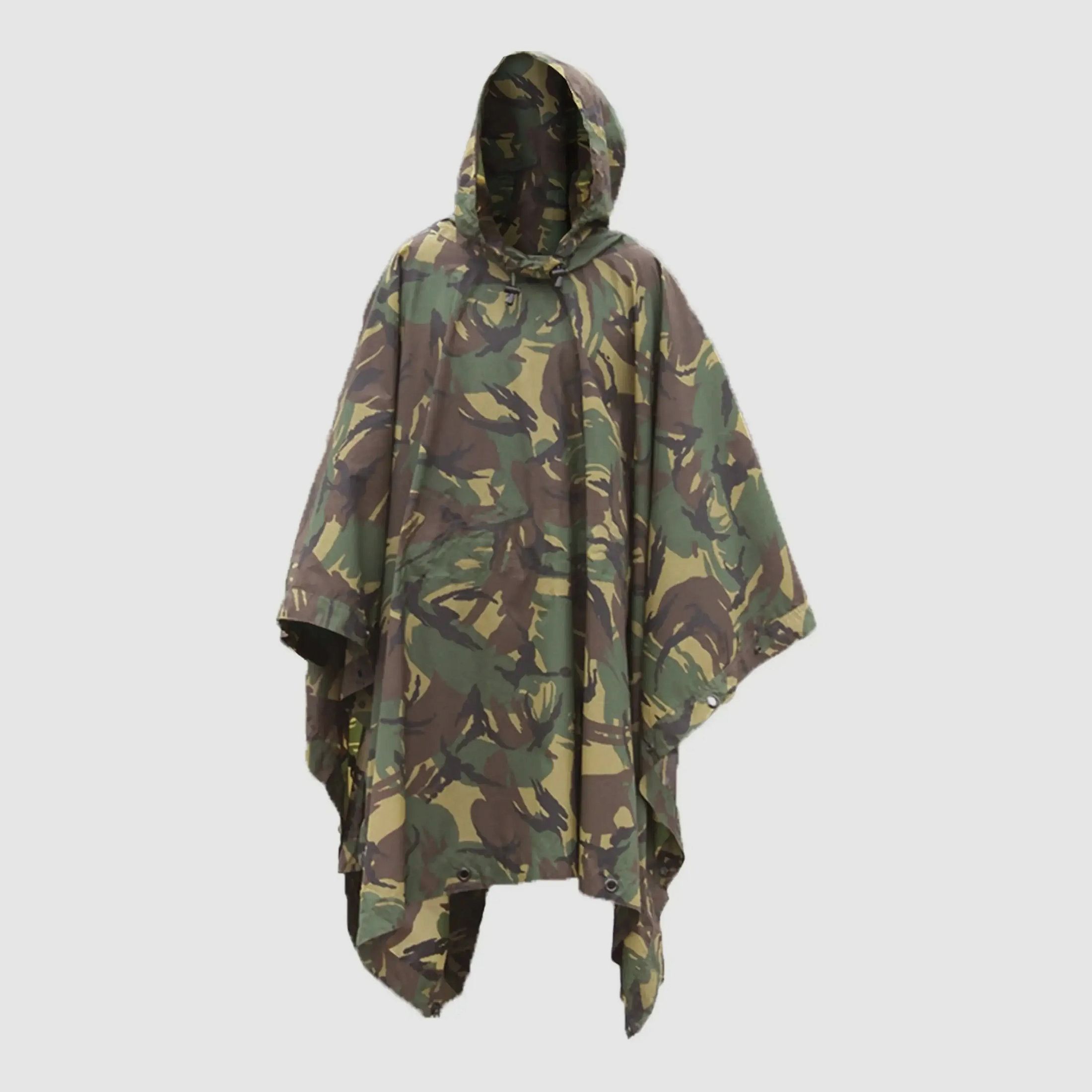 Dutch Army Rain Poncho camo used