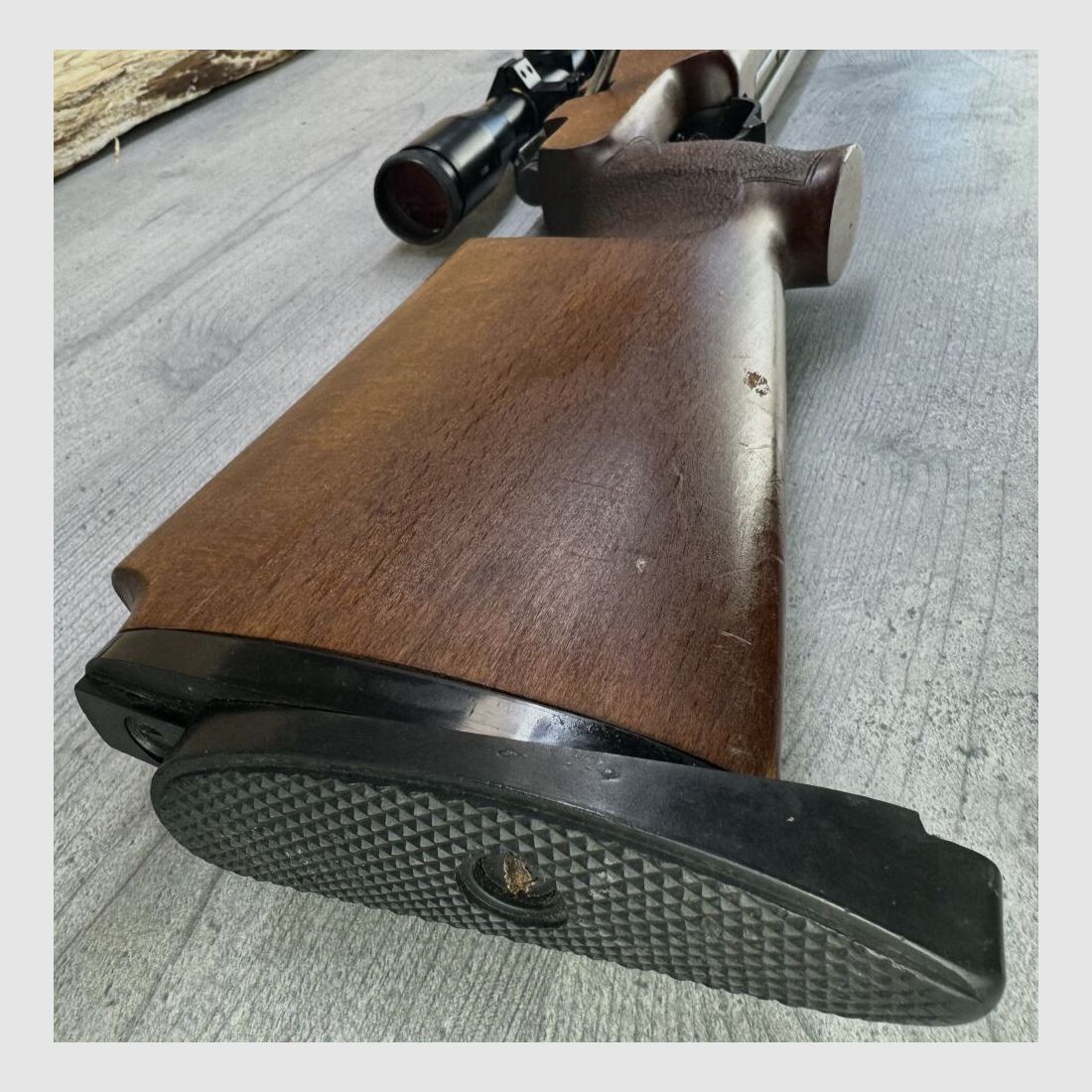 PGH Suhl Mod. 150 Kal.: .22lr + SB 10x42 + Anschütz - Diopter .22lr