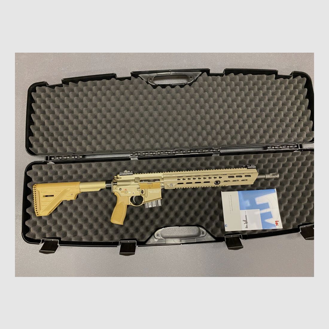 Heckler & Koch MR223 A3 16,5" langer Handschutz RAL8000