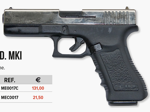 Bruni PISTOLA MOD. 17 CROMO