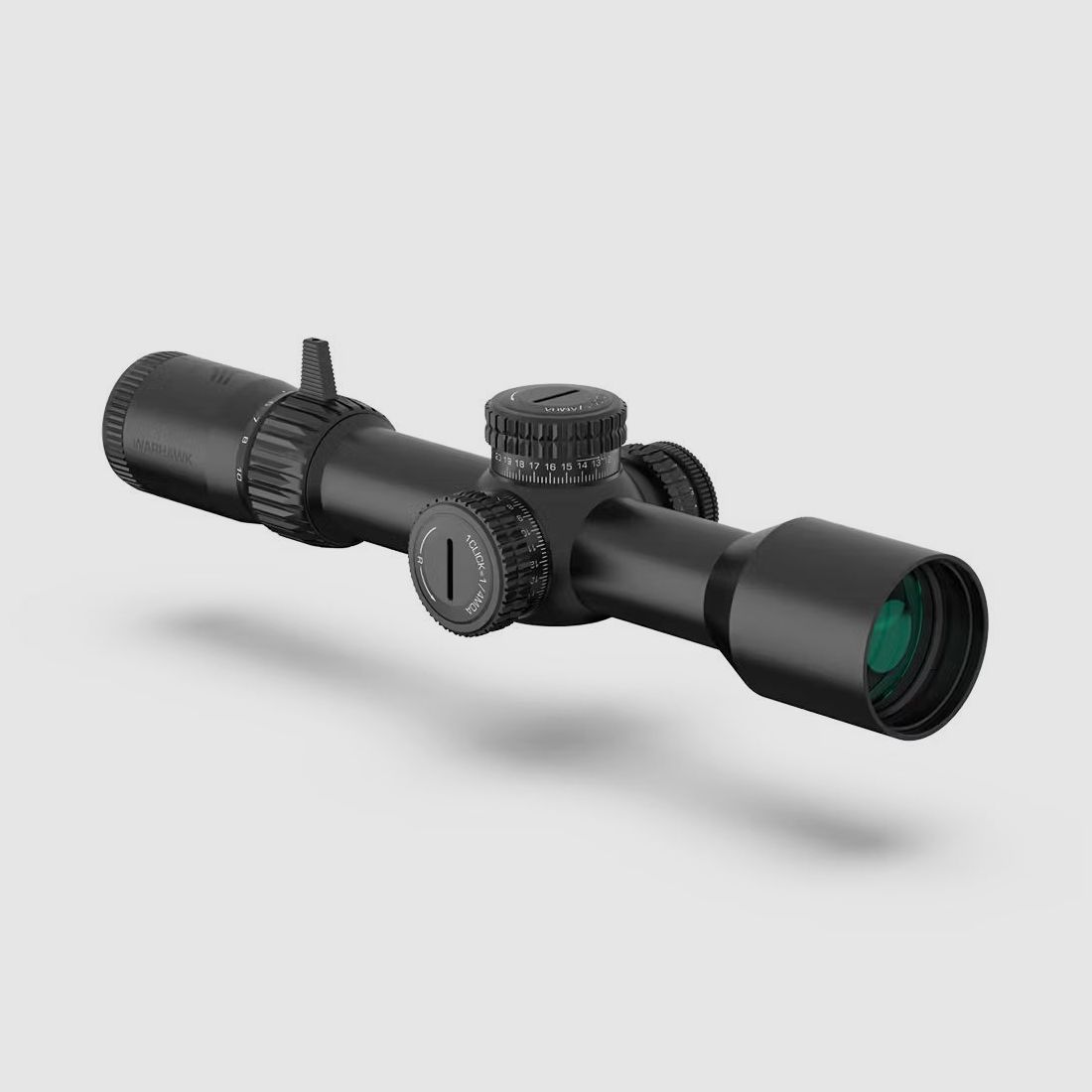 Swampfox Warhawk 2-10x44 FFP Präzisionszielfernrohr - RECCE MIL-Absehen, 34 mm