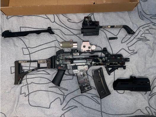 Wei-ETech Mod. 39C Gas-Blow-Back with accessories