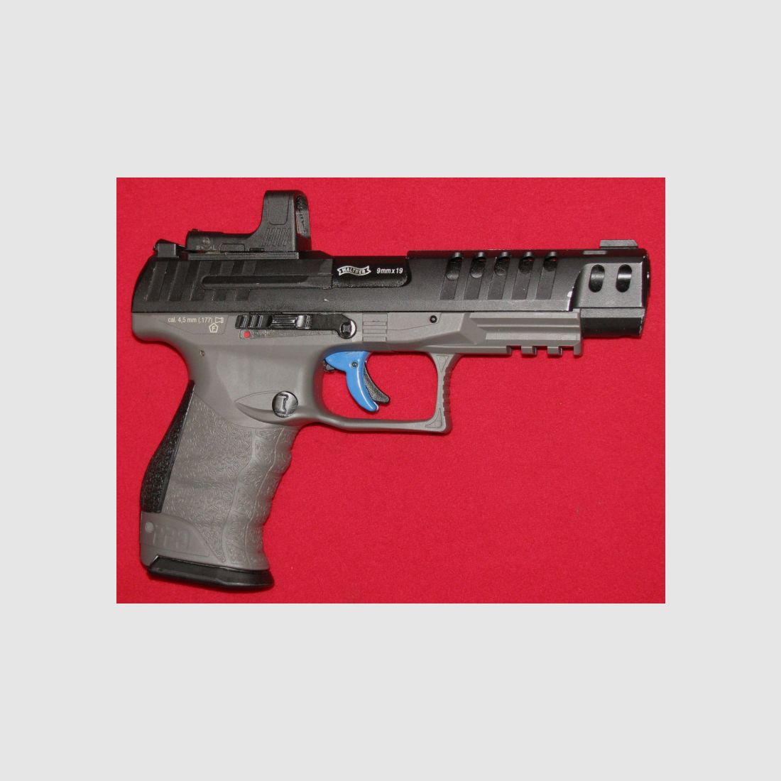 WALTHER CO2 Pistole, eine WALTHER Q5 MATCH in 4,5mm mit F - Zeichen