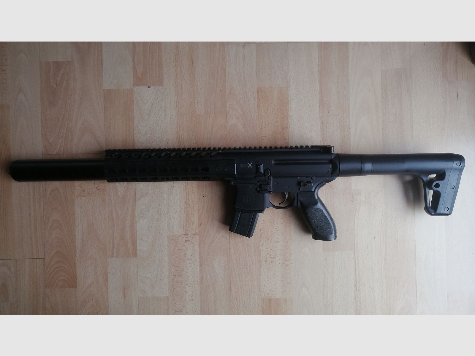 Rifle SigSauer MCX Co2, 7 Julios