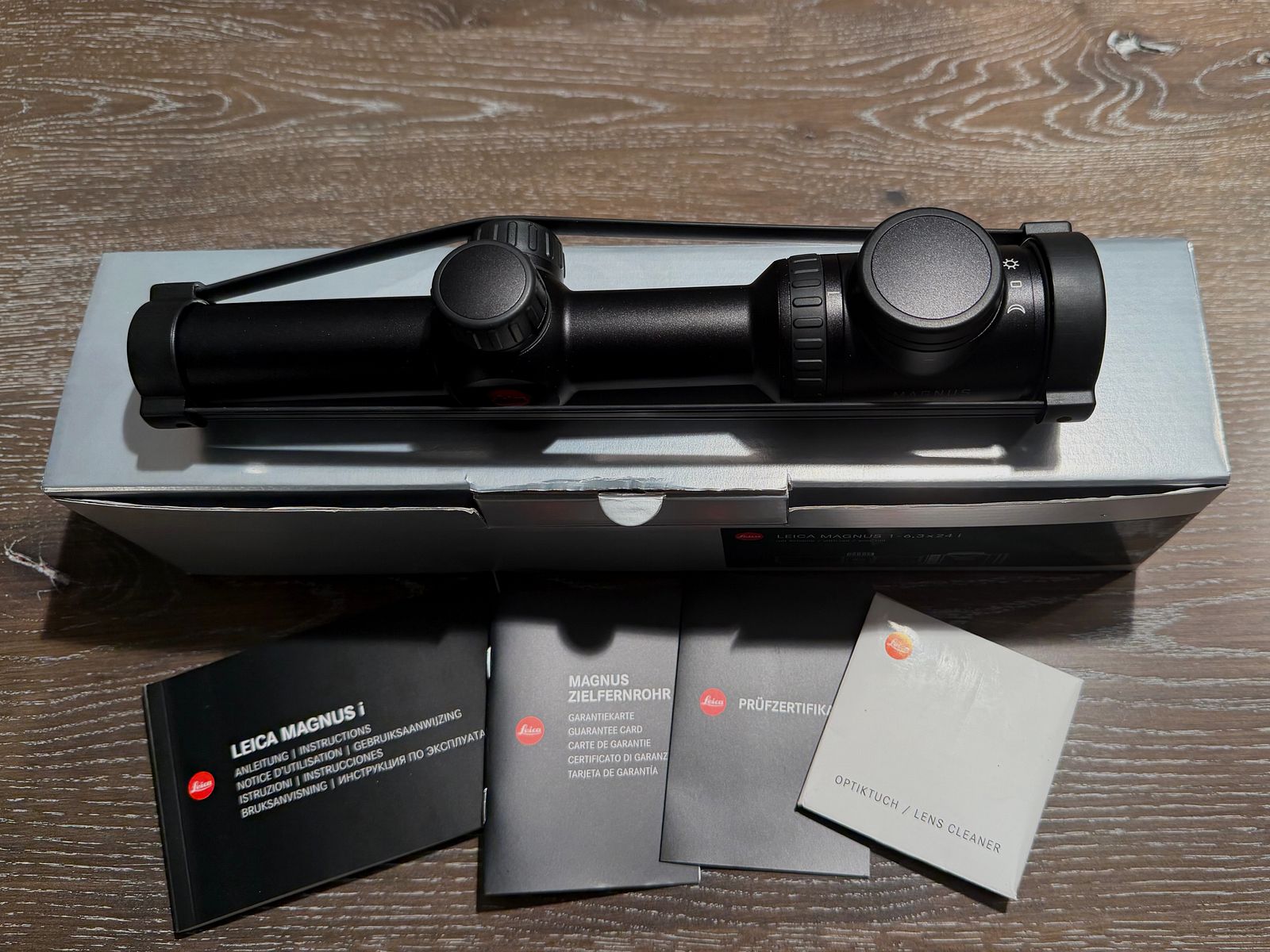 Leica Magnus 1-6.3x24 i, L-3D with rail ZM Zeiss