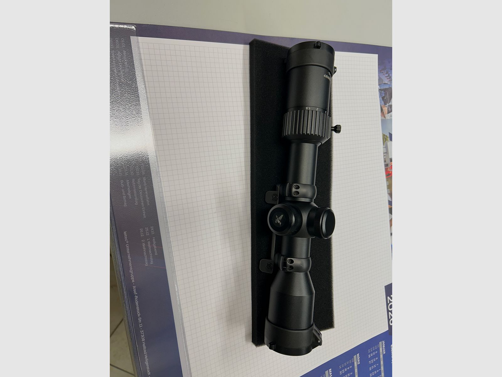 DDoptics riflescope | V10 1.5-15x40 NXT | MRAD | A4D with Blaser saddle mount