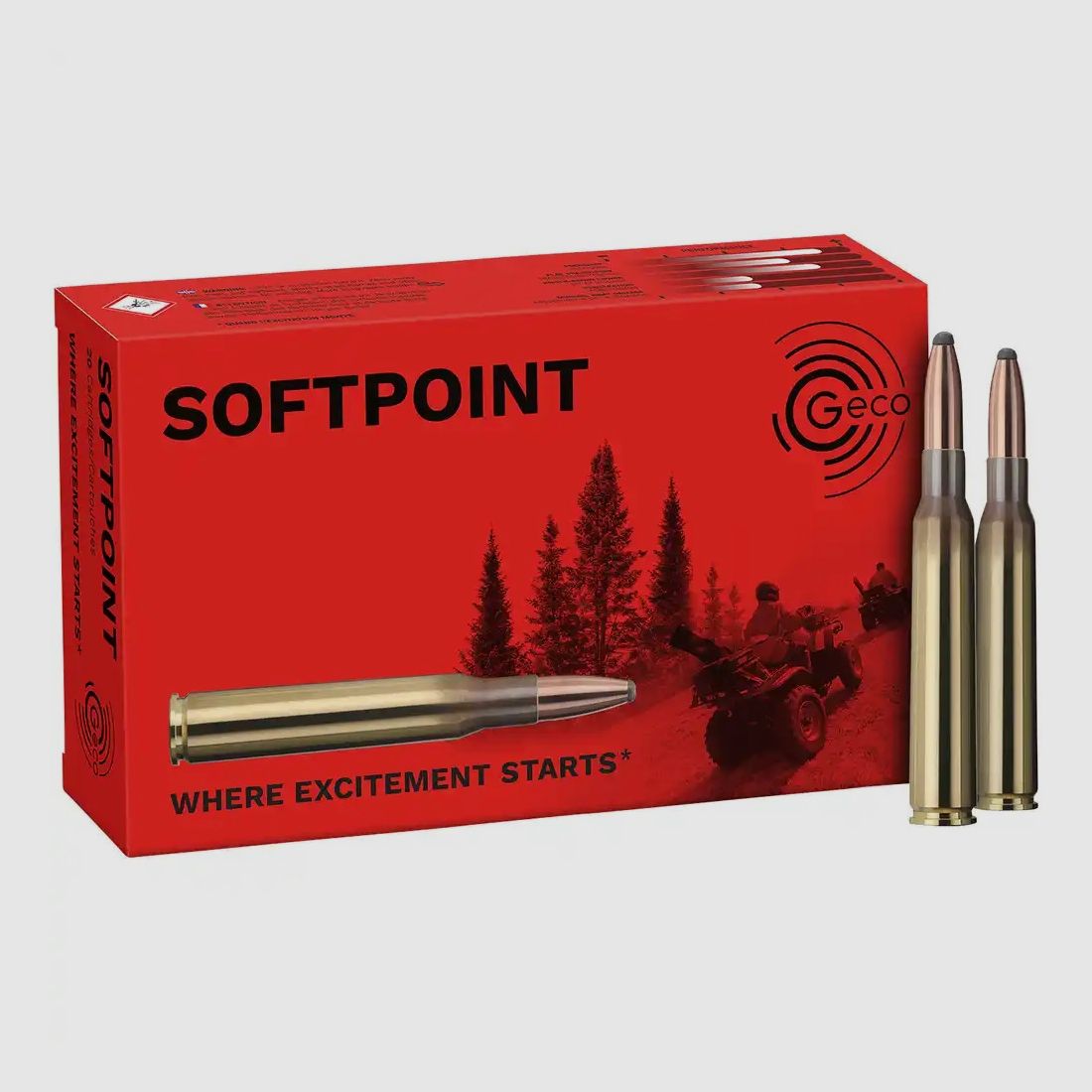 Cartouches de fusil Geco 7x64