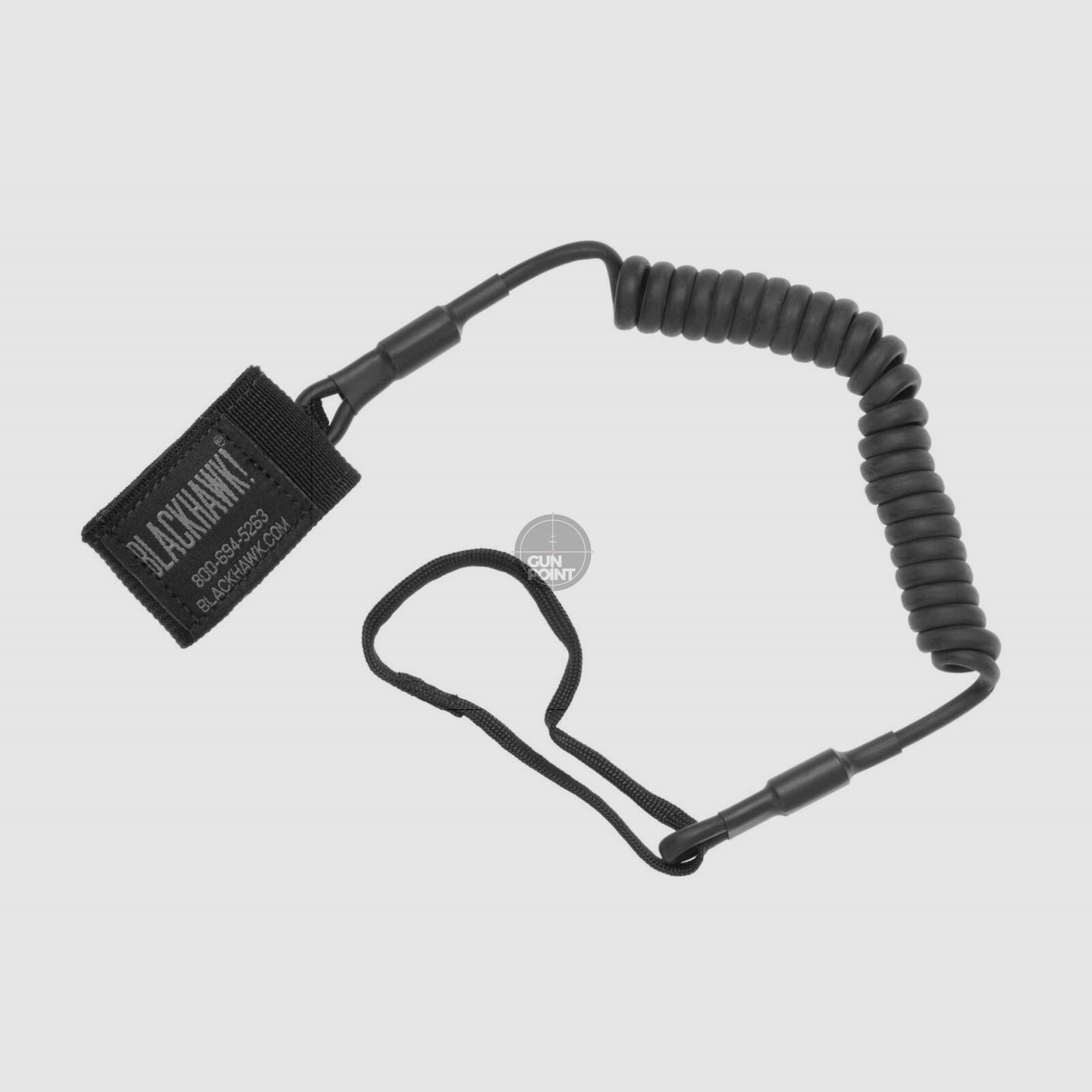 Blackhawk Tactical Pistol Lanyard-Schwarz