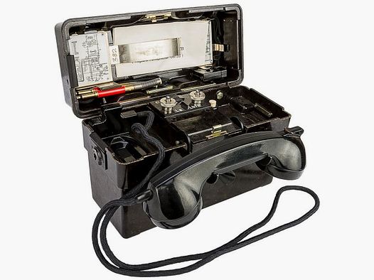 Bundeswehr Original BW Feldtelefon gebraucht