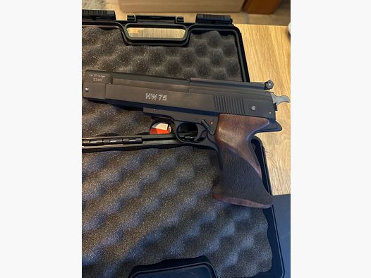 Pistola de aire comprimido HW 75 - Pistola de aire de precisión de Weihrauch