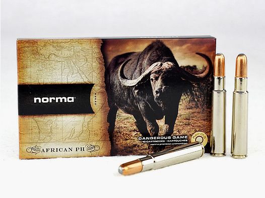 NORMA AFRICAN PH .416 Rigby, Teilmantel 450 grs 1 Packung (10 Schuss á 18,40 €*)