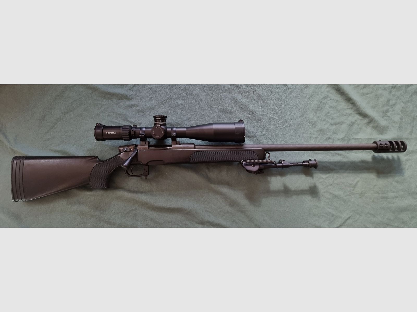 Steyr SSG69 Police Steiner MX5i 5-25x56 MSR AICS