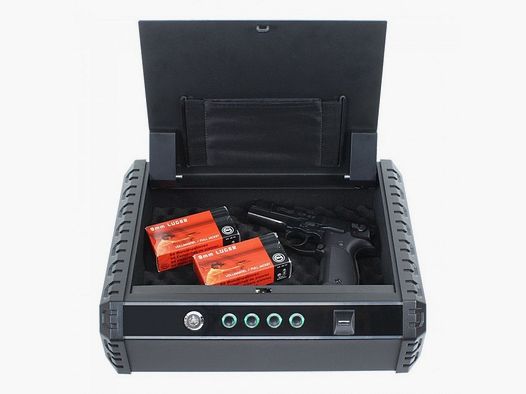 Rottner Gunmaster XL Pistolenkassette mit Fingerprint