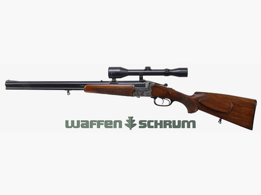 Heym Mod. 55 16/70-7x65R , ZF TELL 6x42 Abs.1, SUHLER-Einhakmontage (i.A.)