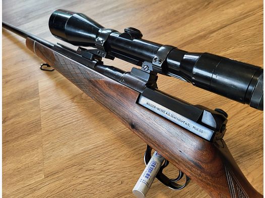 Mauser 66 mit Glas und Montage in 7x66 SEH