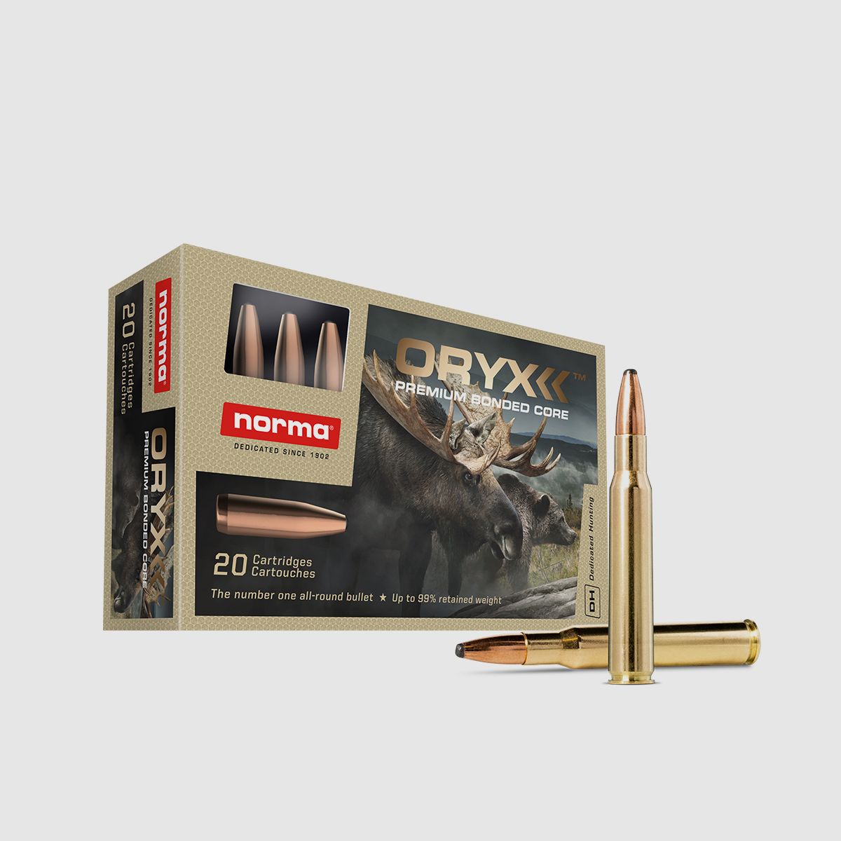 NORMA .30-06SPRG 180 gr 11,7 g ORYX, Bild 1 von 3