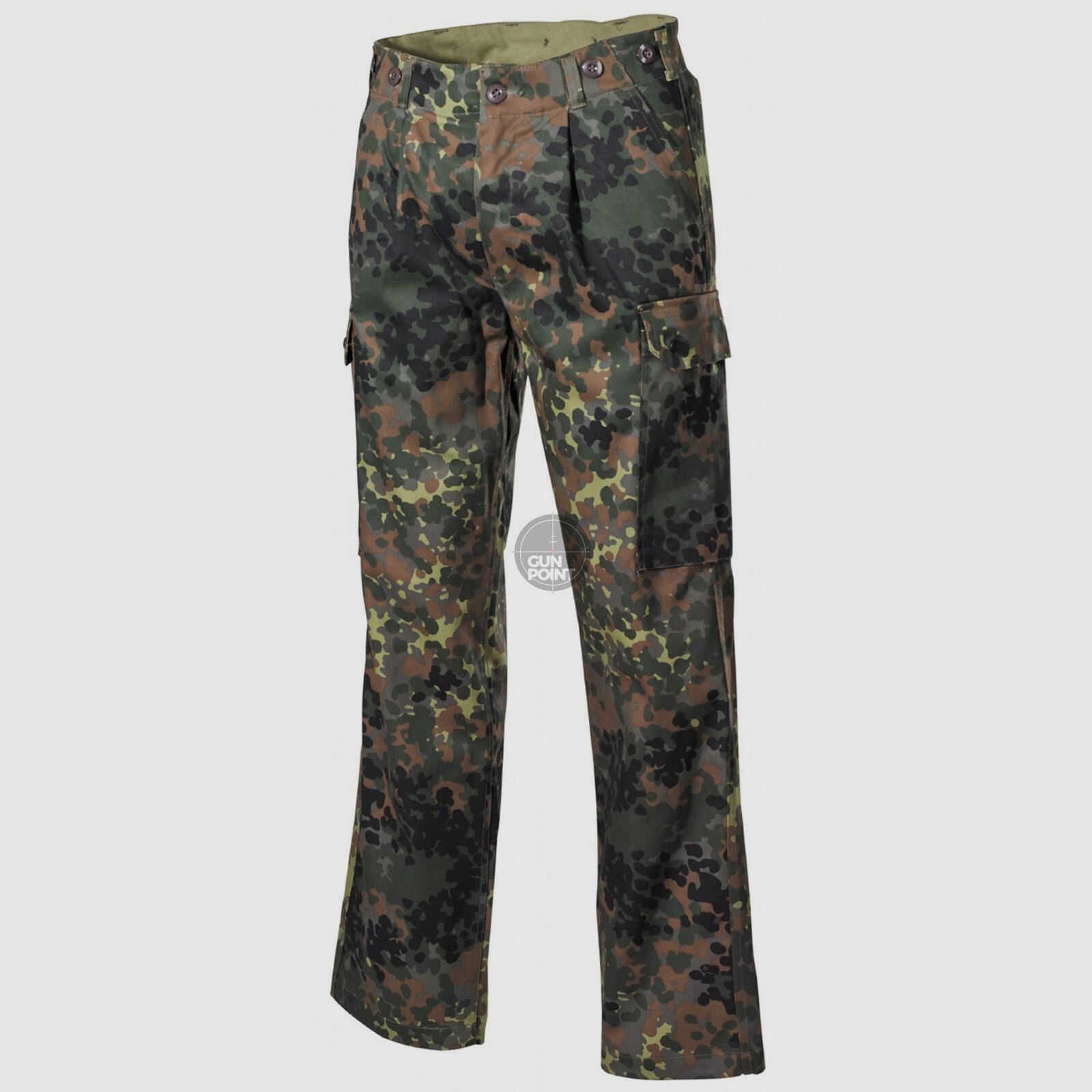 BW Feldhose, flecktarn,5 Farben, nach original TL - Gre: 10