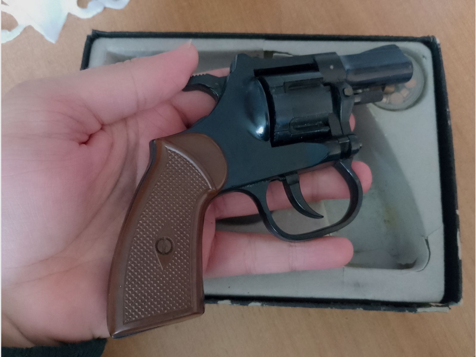 Cuno Melcher ME 86 w kal. 6 mm Knall z kielichem wystrzałowym!