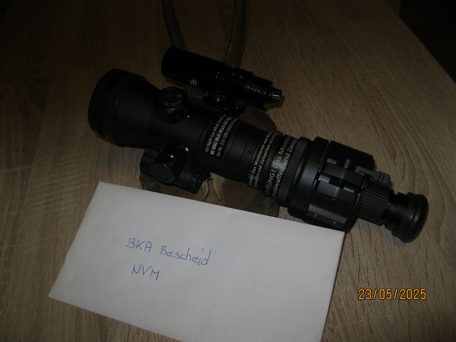 Nachtsichtgerät Nightlux NV Mau gen 2+ ONYX schwarz/weiß.