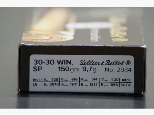 Sellier & Bellot .30-30 Win