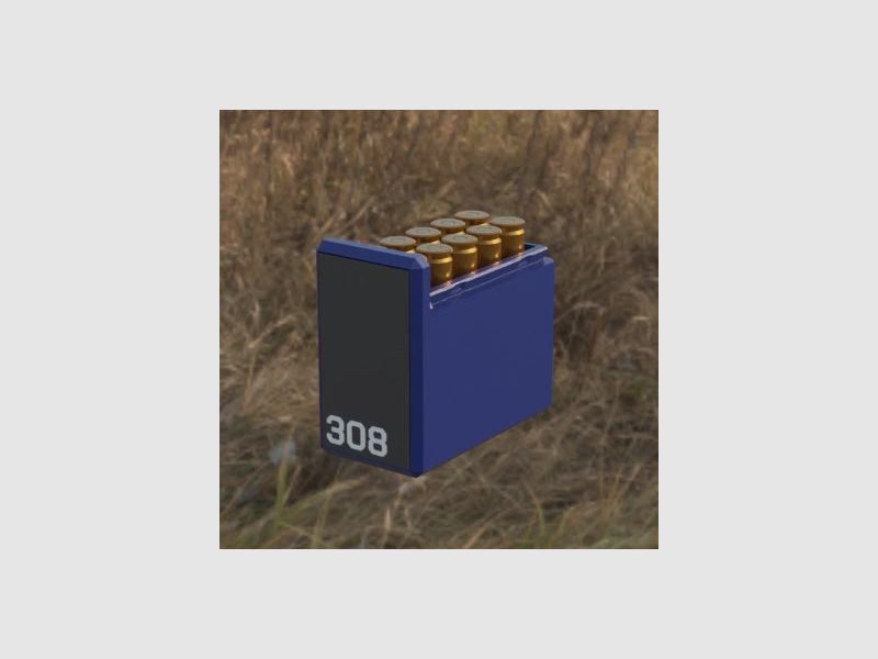 Filamelt Munitionsbox / .308 Winchester / ‘Schiebedeckel’ / Patronenbox, Ammo Box