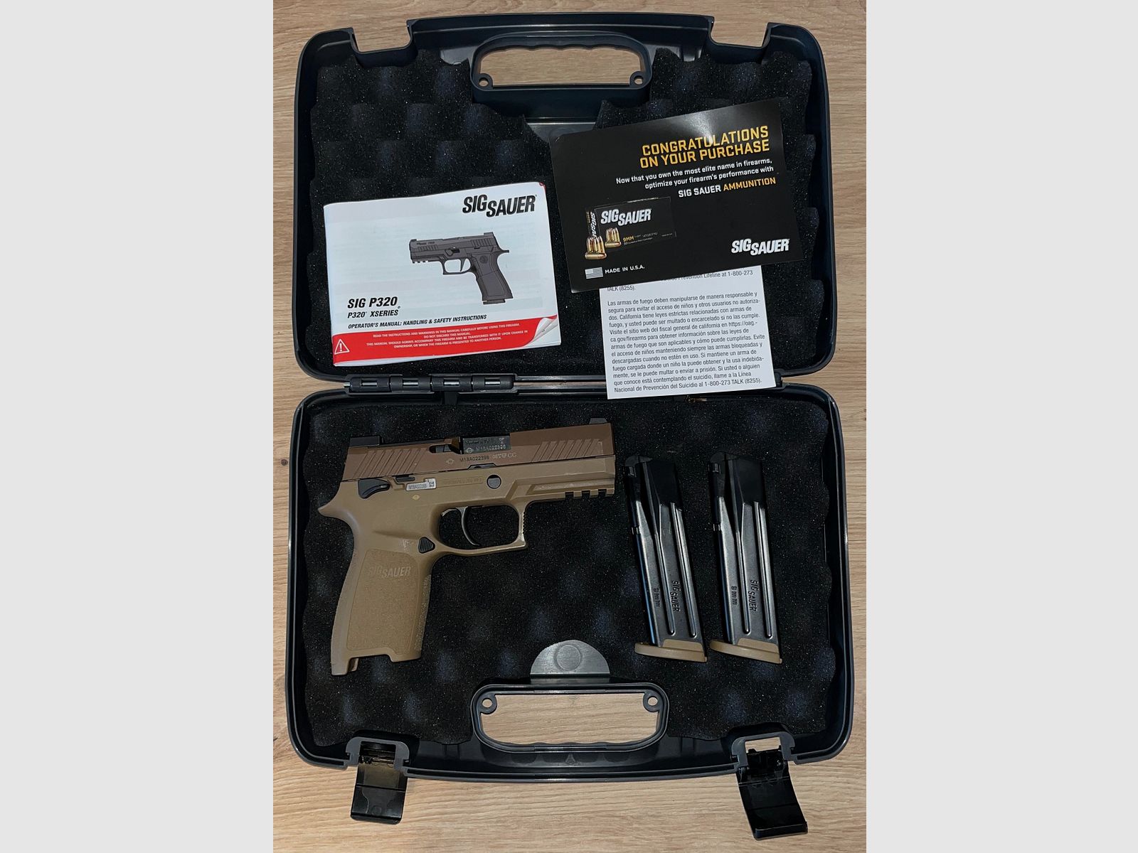 Sig Sauer P320 M18 OR - 9mm Luger
