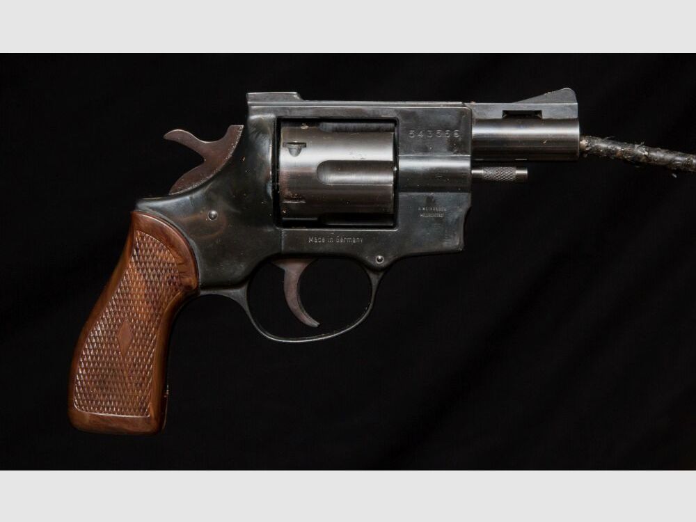 Revólver Weihrauch disparo de afición HW38