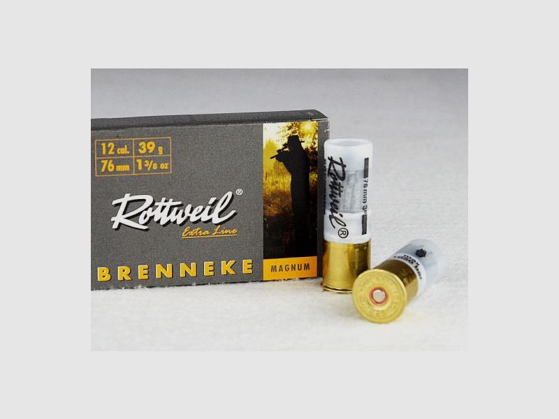 Rottweil BRENNEKE Magnum, Kaliber 12/76 600grs