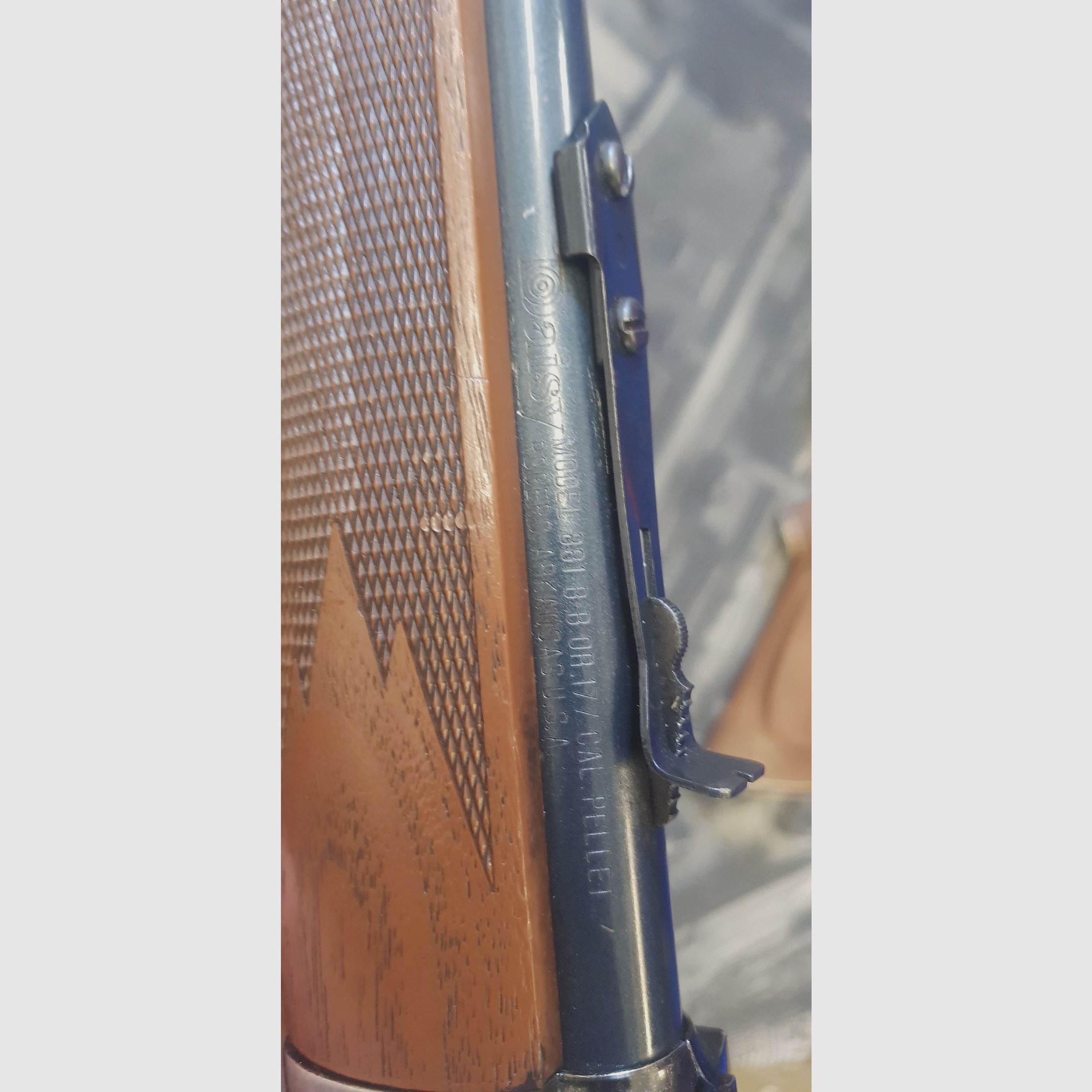 Unterhebel Vorkomprimier Luftgewehr Daisy Modell 881 Rogers Airguns USA ab 80€